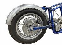 HARLEY Spun Rear Fender Raw Steel 6 inch Wide Fits 0-  Custom, application