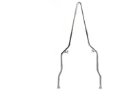 HARLEY 25 inch Rigid Sissy Bar Chrome Fits 0-  Custom, application for 11 - 12" wide frames"