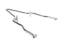 HARLEY 25 inch Rigid Sissy Bar Chrome Fits 0-  Custom, application for 11 - 12" wide frames"