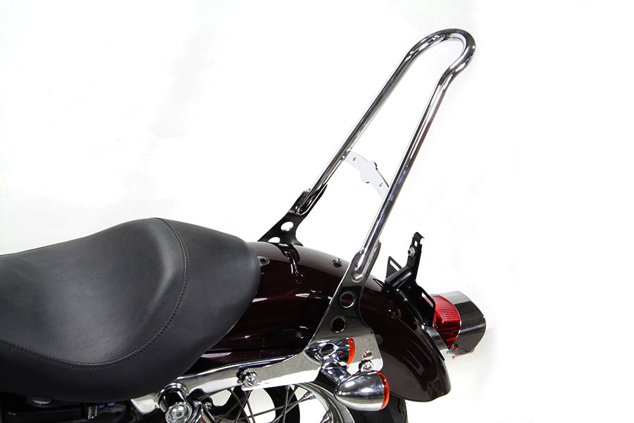 HARLEY One Piece Sissy Bar Chrome fits 2004-UP XL,