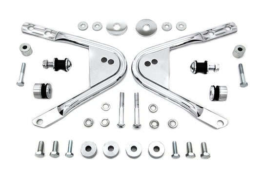 HARLEY Detachable Docking Hardware Kit Chrome Fits 1997-2008 FLT,