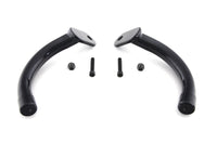 HARLEY Black Saddlebag Guard Eliminator Brackets Fits 1997-2008 FLT,