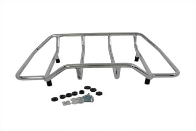 HARLEY Chrome Touring Luggage Rack Fits 0-  Custom, application for all King and Chopped Tour-Pak li