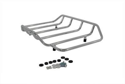 HARLEY Chrome Touring Luggage Rack Fits 0-  Custom, application for all King and Chopped Tour-Pak li