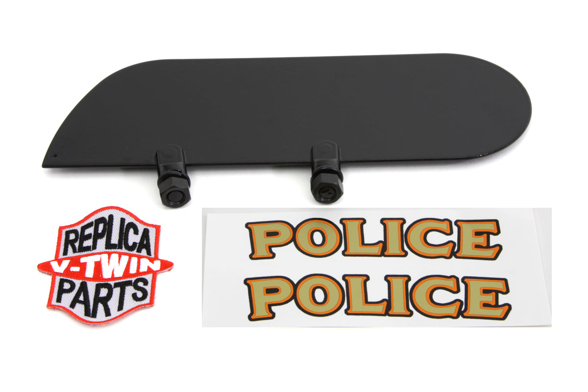 HARLEY Police Fender Marker Plate Fits All 0- ,