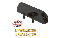 HARLEY Police Fender Marker Plate fits 0-  All,