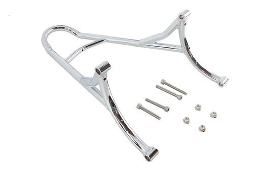 HARLEY 13 inch Round Sissy Bar Chrome fits 2004-2019 XL,