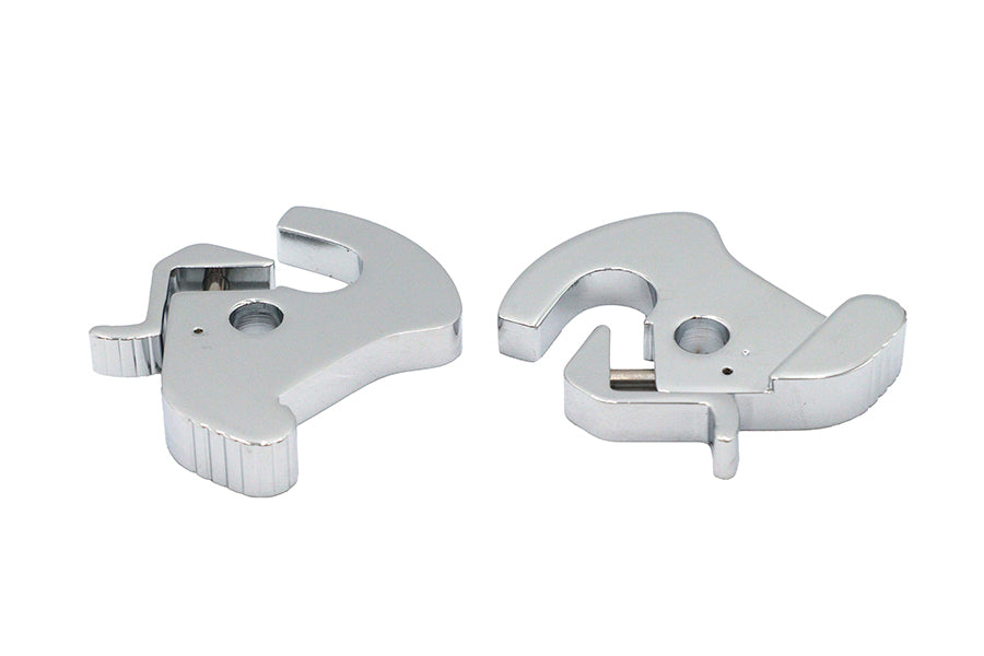 HARLEY Chrome Rotary Latch Kit Fits 0-  All, with detachable side plates and Tour-Pak luggage carrie