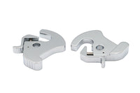 HARLEY Chrome Rotary Latch Kit Fits 0-  All, with detachable side plates and Tour-Pak luggage carrie