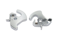 HARLEY Chrome Rotary Latch Kit Fits 0-  All, with detachable side plates and Tour-Pak luggage carrie