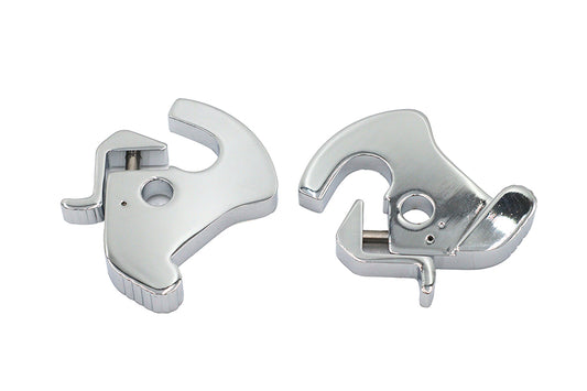 HARLEY Chrome Rotary Latch Kit Fits 0-  All, with detachable side plates and Tour-Pak luggage carrie