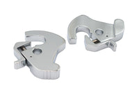 HARLEY Chrome Rotary Latch Kit Fits 0-  All, with detachable side plates and Tour-Pak luggage carrie