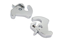 HARLEY Chrome Rotary Latch Kit Fits 0-  All, with detachable side plates and Tour-Pak luggage carrie