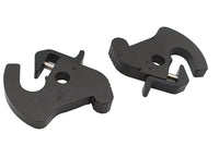 HARLEY Black Rotary Latch Kit Fits 0-  All, with detachable side plates and Tour-Pak luggage carrier
