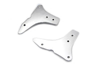 HARLEY Sissy Bar Side Plate Set Chrome fits 2014-2018 FLHR,  2014-2018 FLHX,