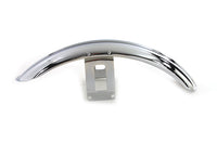 HARLEY Chrome Front Fender with Chrome Bracket fits 1980-1985 FXWG,  1980-1985 FXWG,  1984-2016 FXST,  1991-2005 FXDWG,