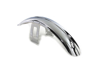 HARLEY Chrome Front Fender with Chrome Bracket fits 1980-1985 FXWG,  1980-1985 FXWG,  1984-2016 FXST,  1991-2005 FXDWG,