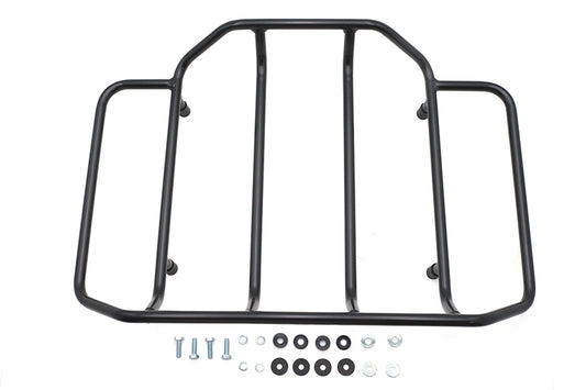 HARLEY Gloss Black Touring Luggage Rack Fits 0-  Custom, application for all King and Chopped Tour-P