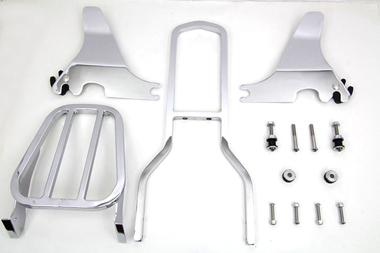 HARLEY Luggage Rack Chrome Detachable Type Fits 2004-UP XL,