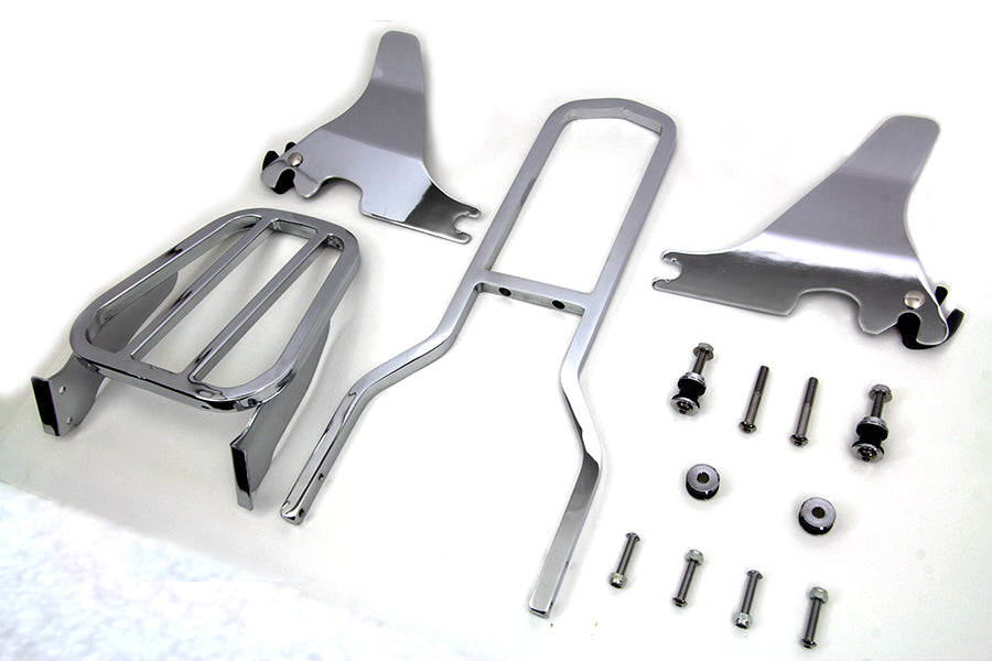 HARLEY Luggage Rack Chrome Detachable Type Fits 2004-UP XL,
