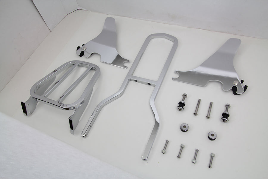 HARLEY Luggage Rack Chrome Detachable Type Fits 2004-UP XL,
