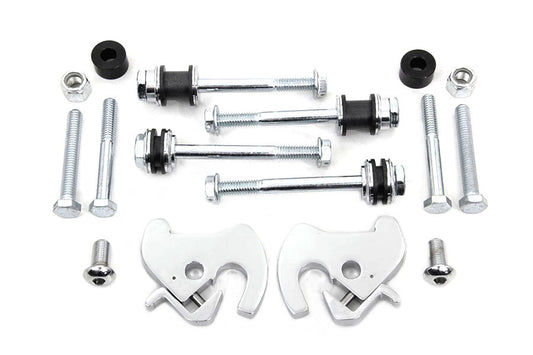 HARLEY Luggage Rack and Sissy Bar Mount Kit fits 2004-UP XL,