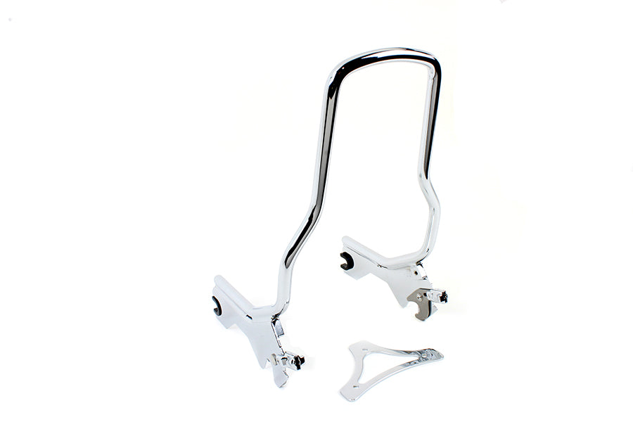 HARLEY 14-1/2 inch Standard Detachable Sissy Bar Chrome fits 2018-UP FLDE,  2018-UP FLHC,  2018-UP FLSL,  2018-UP FXBB,