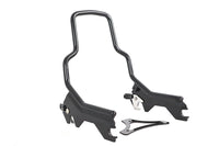 HARLEY 8-1/2 inch Short Detachable Sissy Bar Gloss Black Fits 2018-UP FLDE,   2018-UP FLHC,   2018-U
