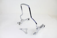 HARLEY 14-1/2 inch Standard Detachable Sissy Bar Chrome Fits 2018-UP FLFB,   2018-UP FLFBS,   2018-U