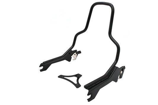 HARLEY 14-1/2 inch Standard Detachable Sissy Bar Gloss Black Fits 2018-UP FLFB,   2018-UP FLFBS,   2