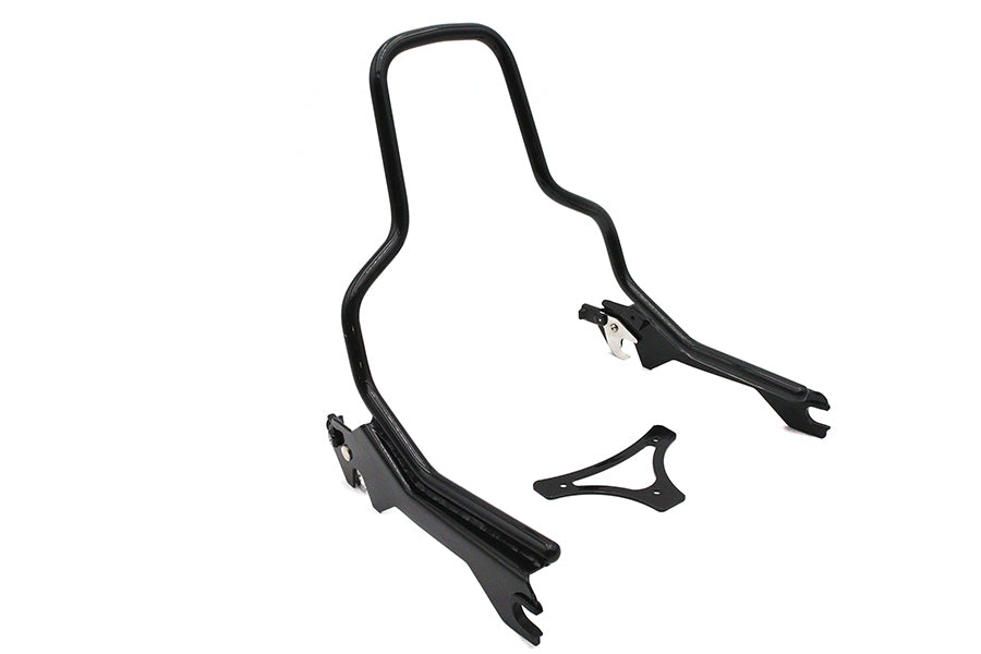 HARLEY 14-1/2 inch Standard Detachable Sissy Bar Gloss Black Fits 2018-UP FLFB,   2018-UP FLFBS,   2
