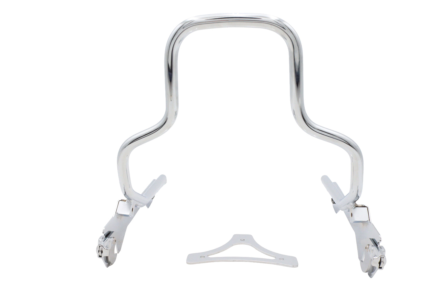 HARLEY 8-1/2 inch Short Detachable Sissy Bar Chrome Fits 2018-UP FLFB,   2018-UP FLFBS,   2018-UP FX