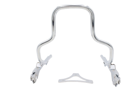 HARLEY 8-1/2 inch Short Detachable Sissy Bar Chrome Fits 2018-UP FLFB,   2018-UP FLFBS,   2018-UP FX
