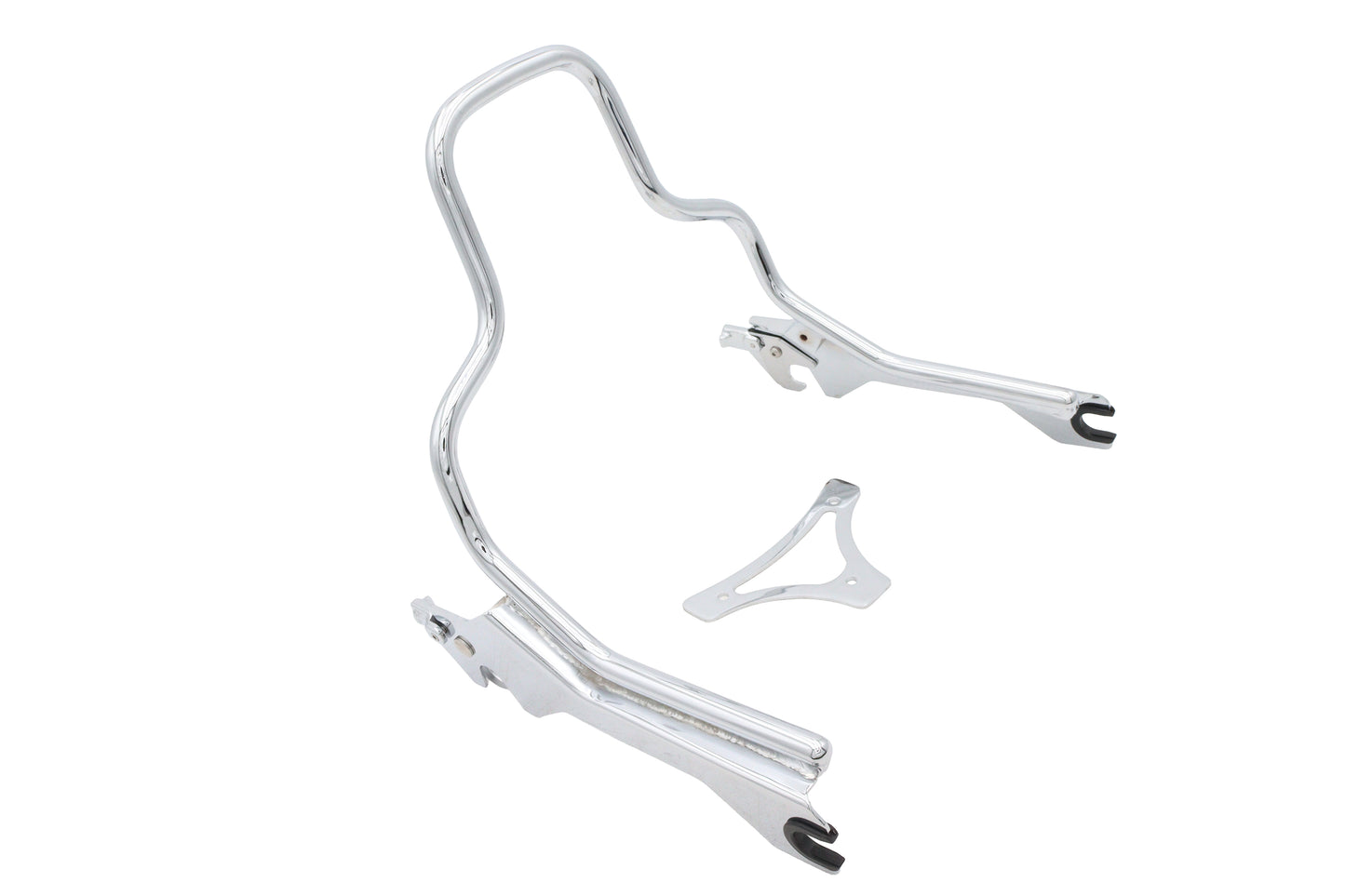 HARLEY 8-1/2 inch Short Detachable Sissy Bar Chrome Fits 2018-UP FLFB,   2018-UP FLFBS,   2018-UP FX