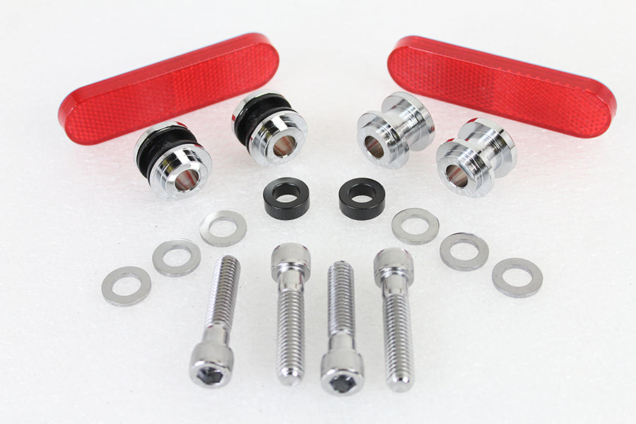 HARLEY Docking Hardware Kit Chrome Fits 2018-UP FLFB,   2018-UP FLFBS,   2018-UP FXBR,   2018-UP FXB