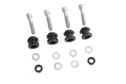HARLEY Docking Hardware Kit Gloss Black Fits 2018-UP FLFB,   2018-UP FLFBS,   2018-UP FXBR,   2018-U