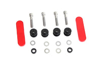 HARLEY Docking Hardware Kit Gloss Black Fits 2018-UP FLFB,   2018-UP FLFBS,   2018-UP FXBR,   2018-U