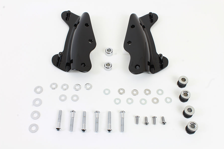 HARLEY Docking Hardware Kit Gloss Black Fits 2009-2013 FLT,