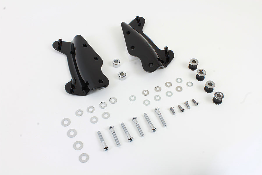 HARLEY Docking Hardware Kit Gloss Black Fits 2009-2013 FLT,