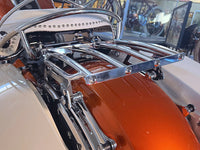 HARLEY Retro 4 Rail Luggage Rack Chrome Fits 2009-UP FLHR,