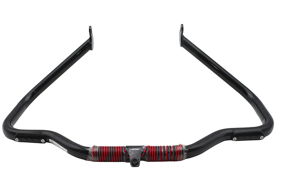 HARLEY Black Front LED Turn Signal Highway Bar Fits FLT 2009-UP,