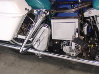 HARLEY Chrome Right side Tool Box Kit fits 1977-1984 FL,   1977-1984 FX,