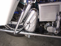 HARLEY Chrome Right side Tool Box Kit fits 1977-1984 FL,   1977-1984 FX,