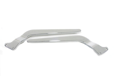 HARLEY Rear Fender Strut Set Smooth Chrome fits FLST FLSTS FLSTF 2003-05