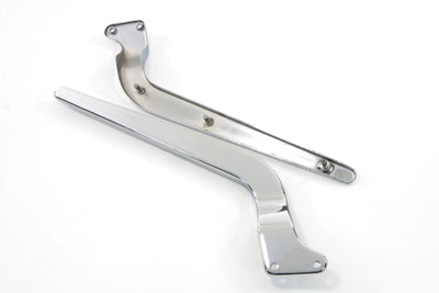 HARLEY Rear Fender Strut Set Smooth Chrome fits FLST FLSTS FLSTF 2003-05