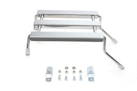 HARLEY Wyatt Gatling Chrome Retro Luggage Rack fits 1998-2008 FLHR,