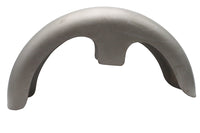 HARLEY Ultima Front Fender Raw Steel Fits 0-  Custom, Application for 21x 3.5" front wheels."