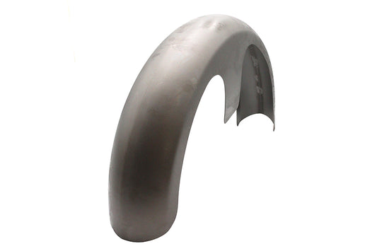 HARLEY Ultima Front Fender Raw Steel Fits 0-  Custom, Application for 26 x 3.5" front wheels."