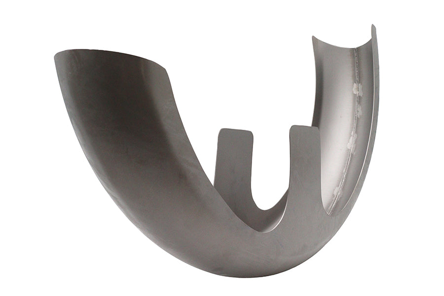 HARLEY Ultima Front Fender Raw Steel Fits 0-  Custom, Application for 26 x 3.5" front wheels."