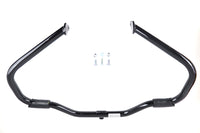 HARLEY OE Gloss Black Front Engine Bar with Footpeg Pads fits 2009-UP FLT,  2009-UP FLHT,  2009-UP FLHR,  2009-UP FLHX,